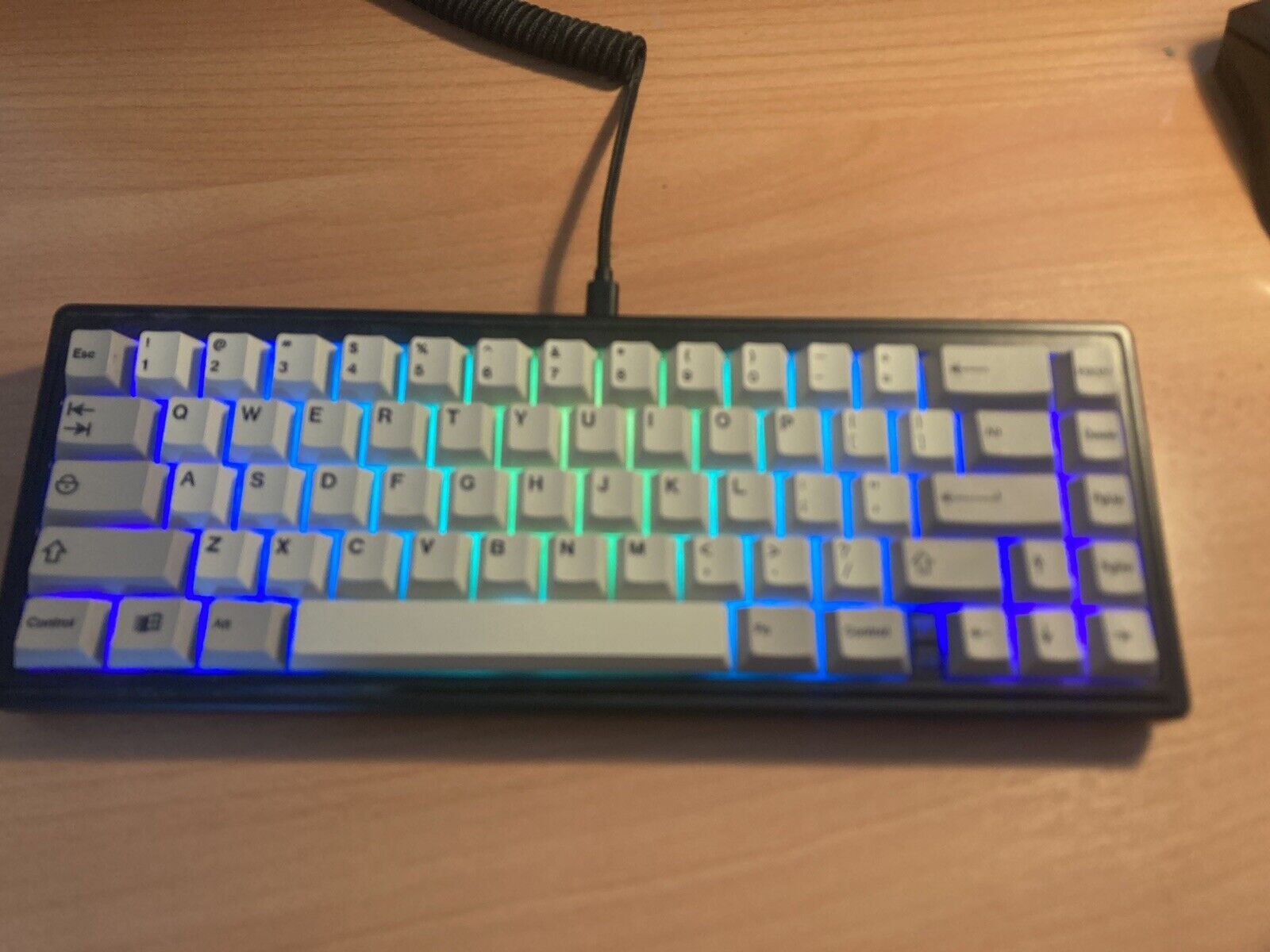 Mechanical Keyboard For Sale 140$ Ktt Kang White V3 Switches MODDED