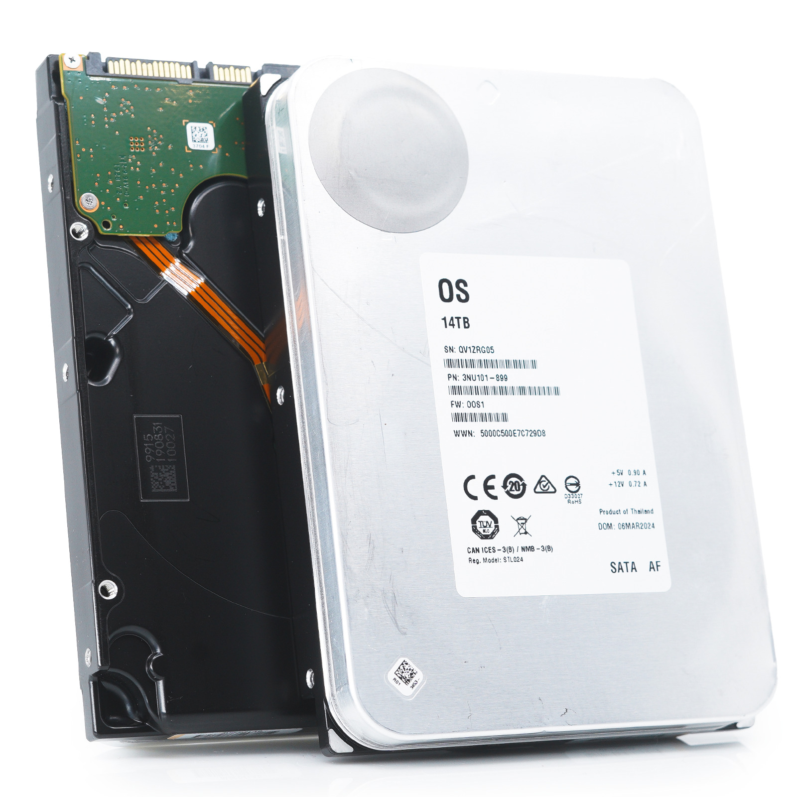 WL OEM 14TB SATA 7200RPM HDD Comparable to Exos X22 (ST14000NM000E)