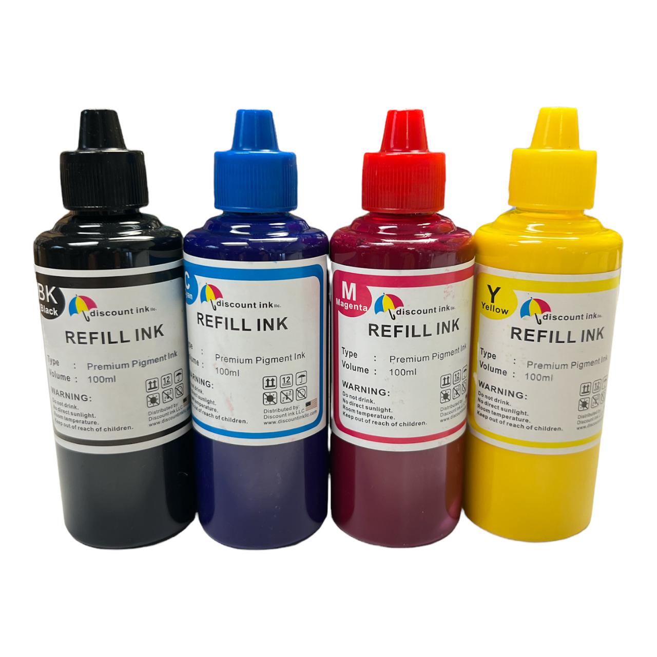 400ml Pigment Bulk Refill Ink kit for Epson T802XL WorkForce Pro WF-4734 WF-4740