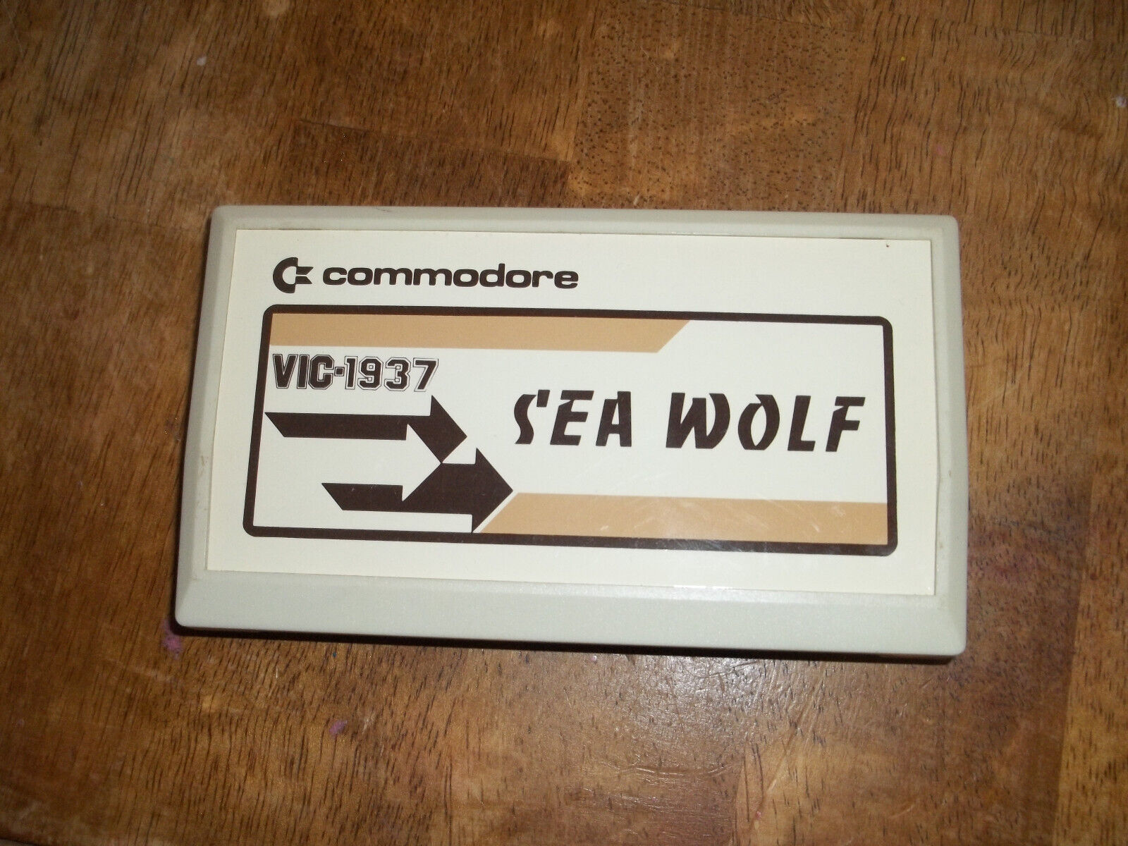 Vintage Commodore Vic-20: SEA WOLF Cartridge Vic-1937