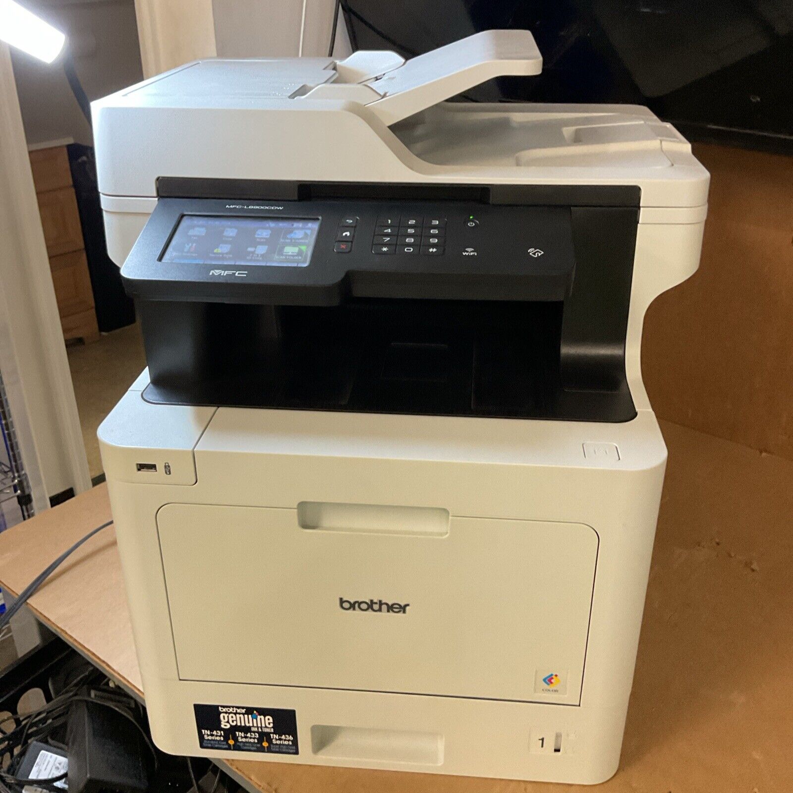 BROTHER MFC-L8900CDW Color LASER Wireless All in One DUPLEX Printer
