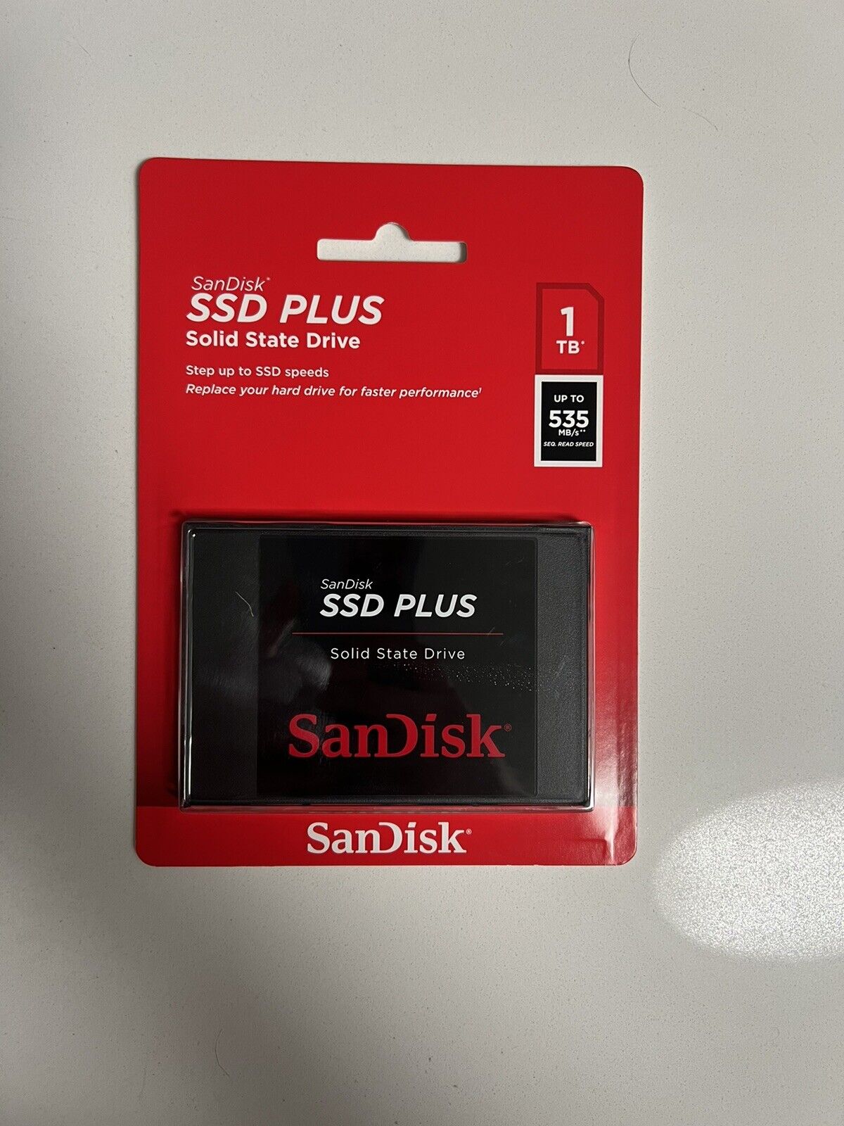 SanDisk SSD Plus 1TB 2.5 inch SATA III Internal (SDSSDA-1T00-G27) SSD - New