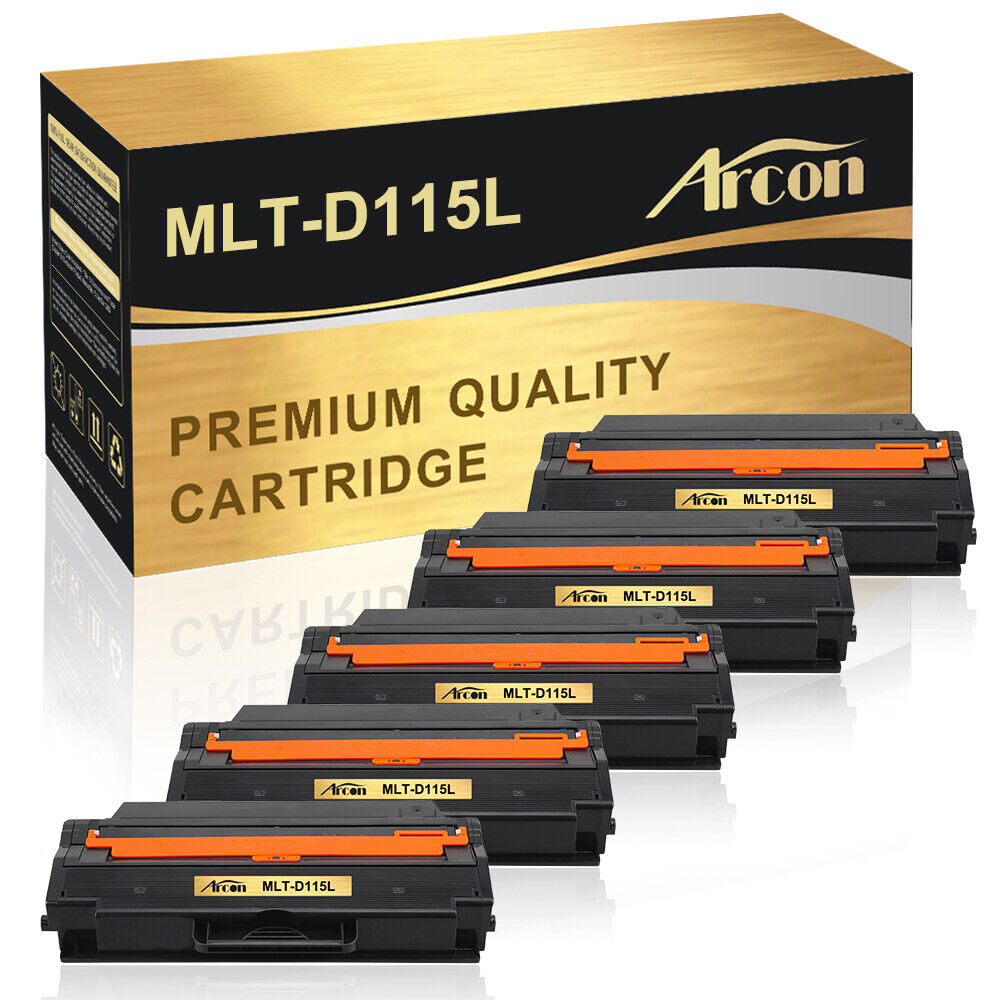 1-5 pack MLT-D115L Toner Compatible for Samsung Xpress SL-M2820DW SL-M2870FW LOT