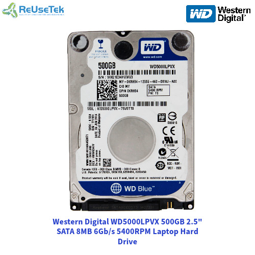 Western Digital WD5000LPVX 500GB 2.5