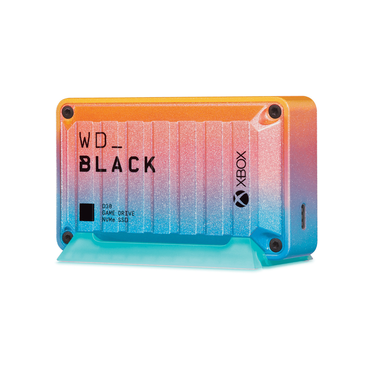 WD_BLACK 1TB D30 Game Drive SSD for Xbox Summer Collection - WDBAMF0010BSU-WESN