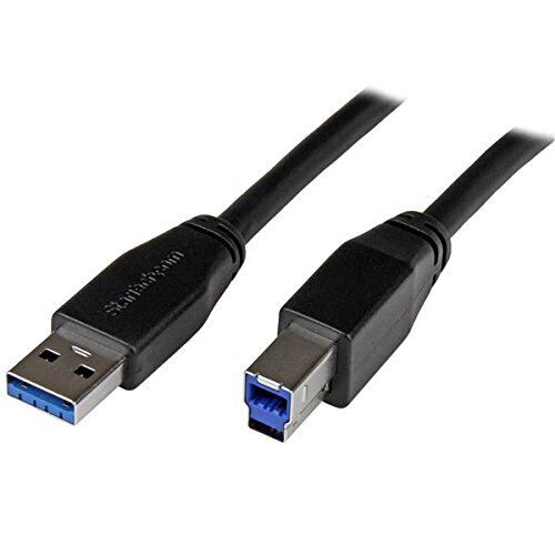 Startech.com 10m 30 Ft Active Usb 3.0 Usb-a To Usb-b Cable - M/m - Usb A To B