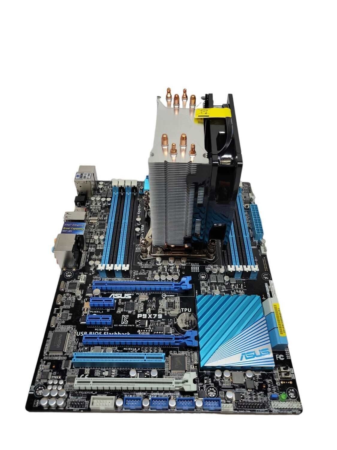 Asus P9X79 WS Motherboard w/ i7-4820K 3.7GHz 4 core LGA 2011 CPU I/O Shield