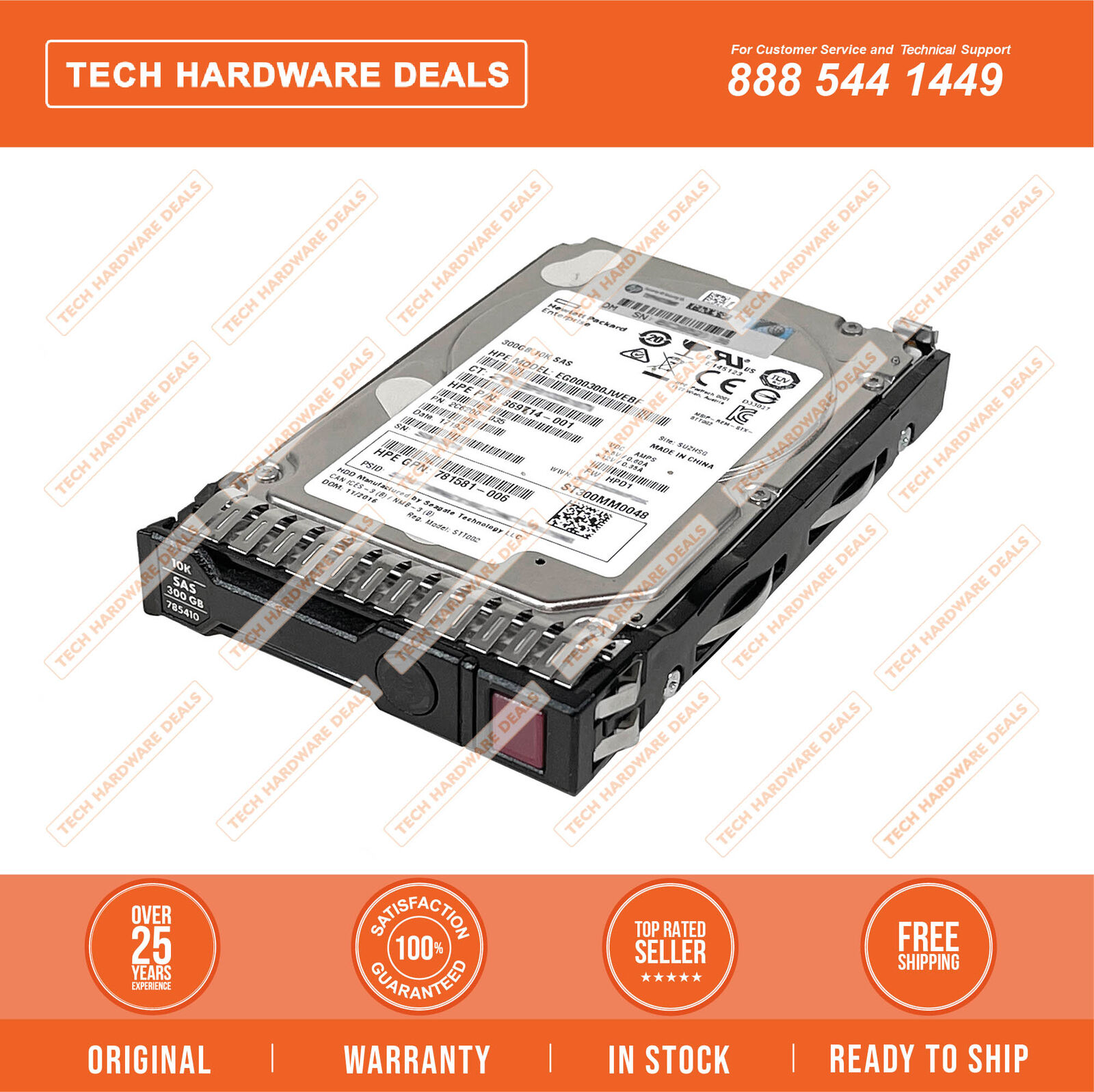 785067-B21    HPE 300GB SAS 12G 10K SFF SC HDD