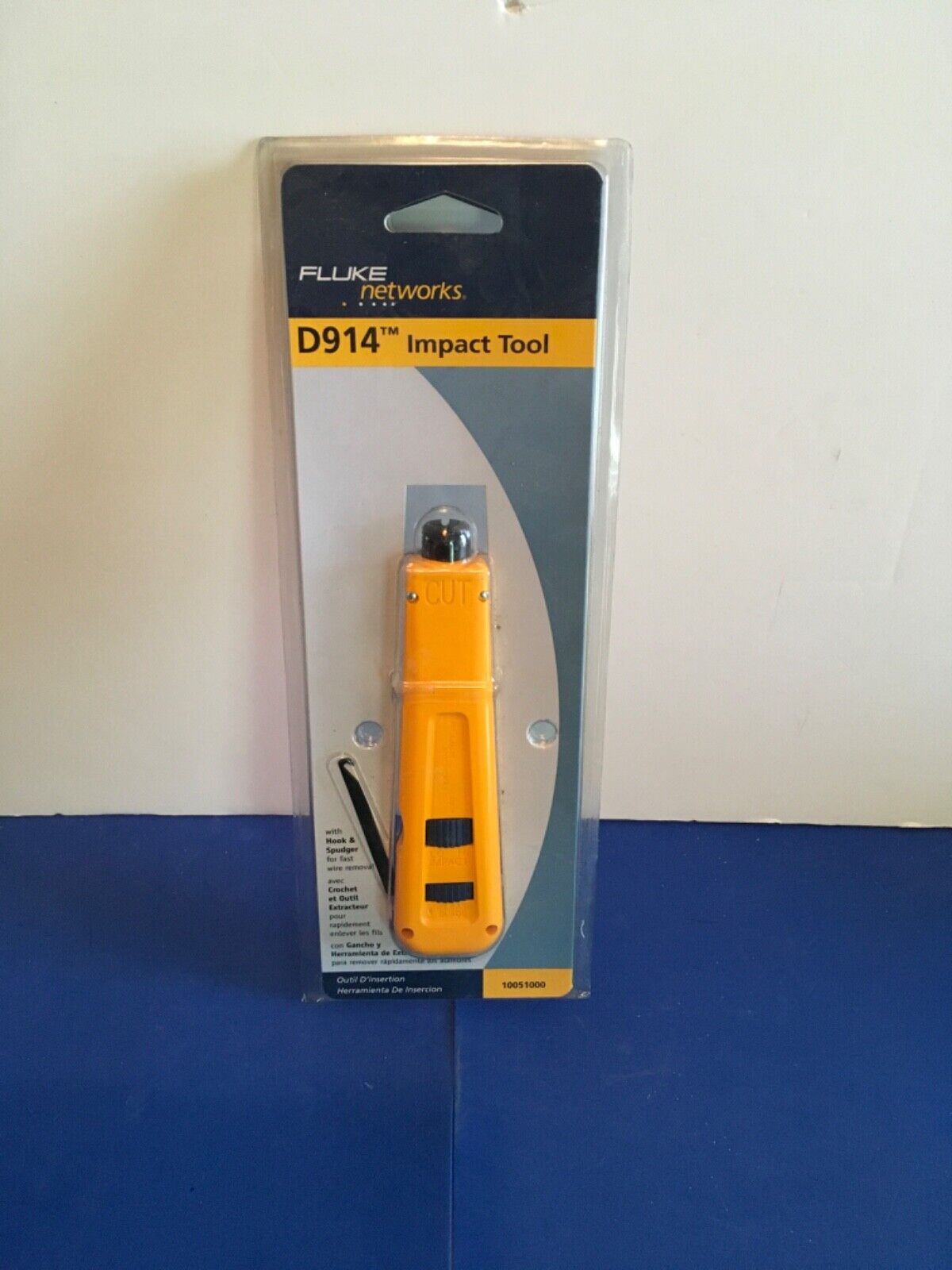 FLUKE NETWORKS D914 Series Impact Punch Down Tool 10051000 - NEW FACTORY SEALED