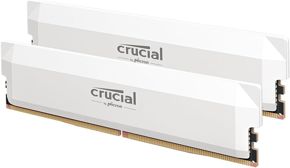 Crucial Pro DDR5 RAM 32GB Kit (2x16GB) CL36 6000MHz, Intel XMP 3.0 & AMD Expo