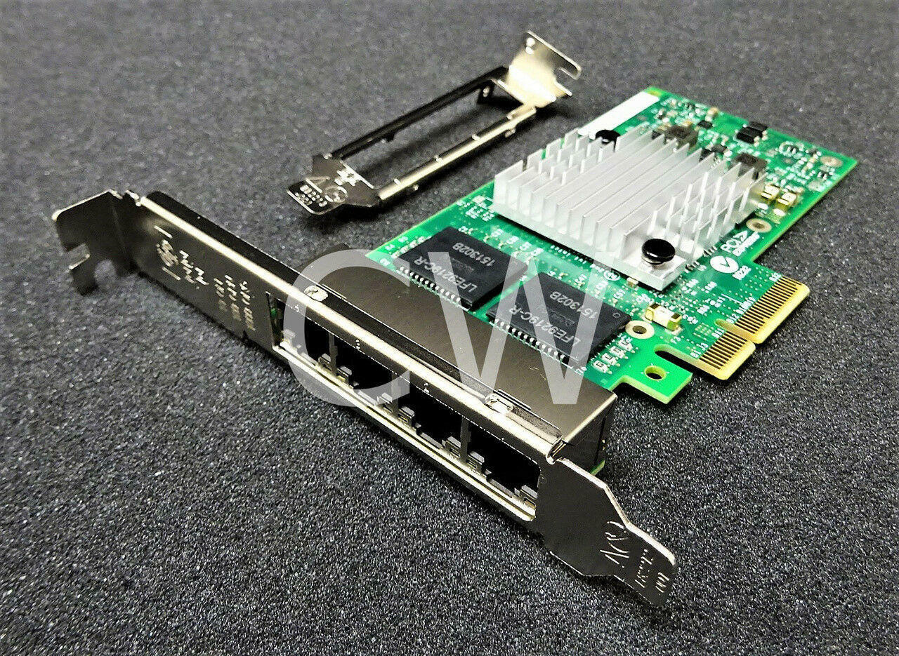 593722-B21 HP NC365T Quad Port Gigabit Ethernet PCI-E 2.0 x4 Network Adapter