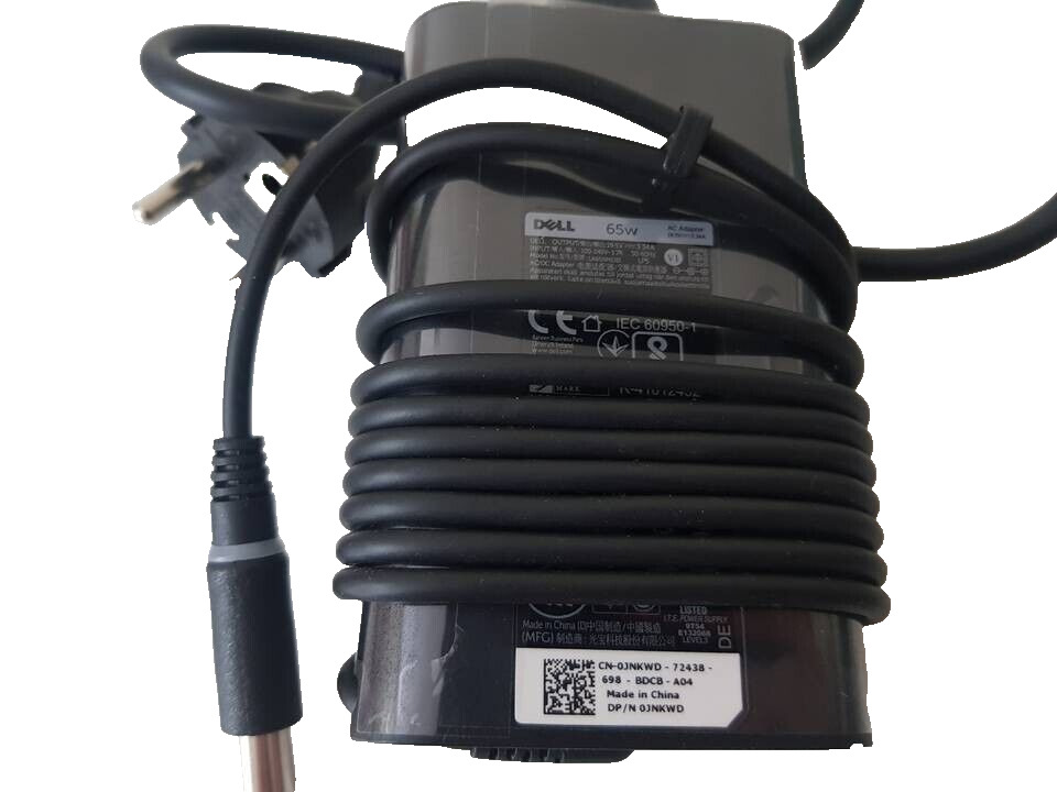 lot of 10  DELL 65W 19.5V 7.4mm LA65NM130 0JNKWD 0G4X7T Power AC Adapter Charger