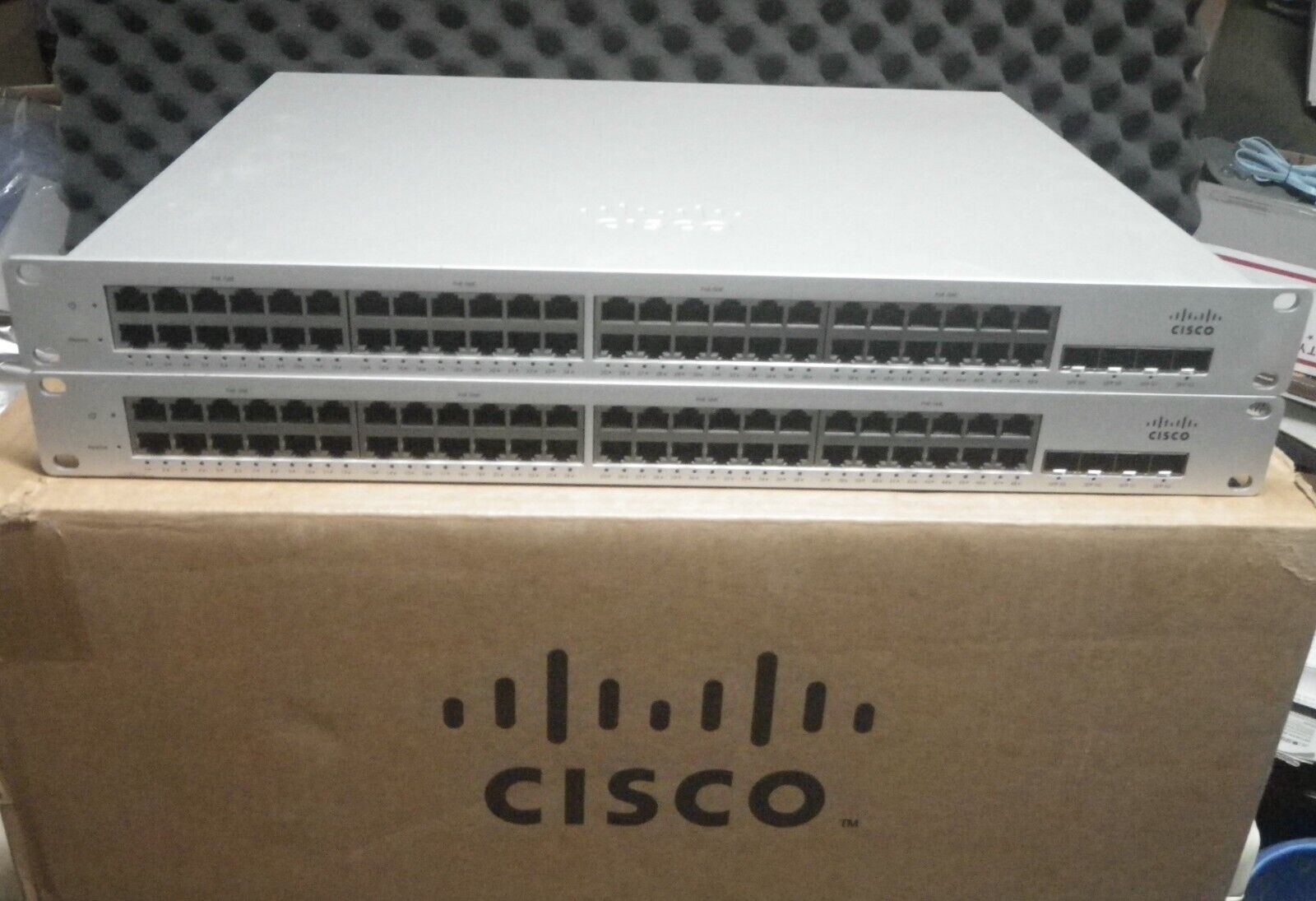 Cisco Meraki MS220-48FP PoE GB Switch Unclaimed HW  *1-Year Warranty* *48lp*