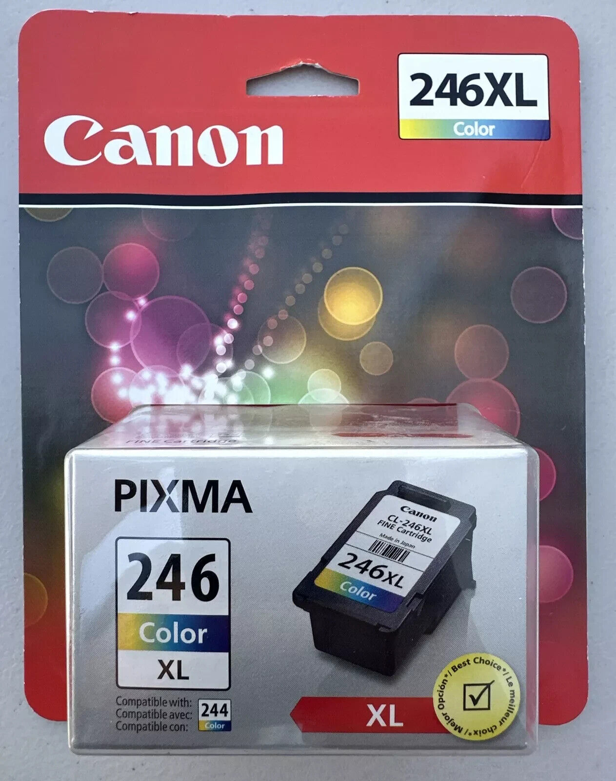NEW Canon (CL-246XL) Inkjet Color Ink Cartridge New Sealed OEM Genuine