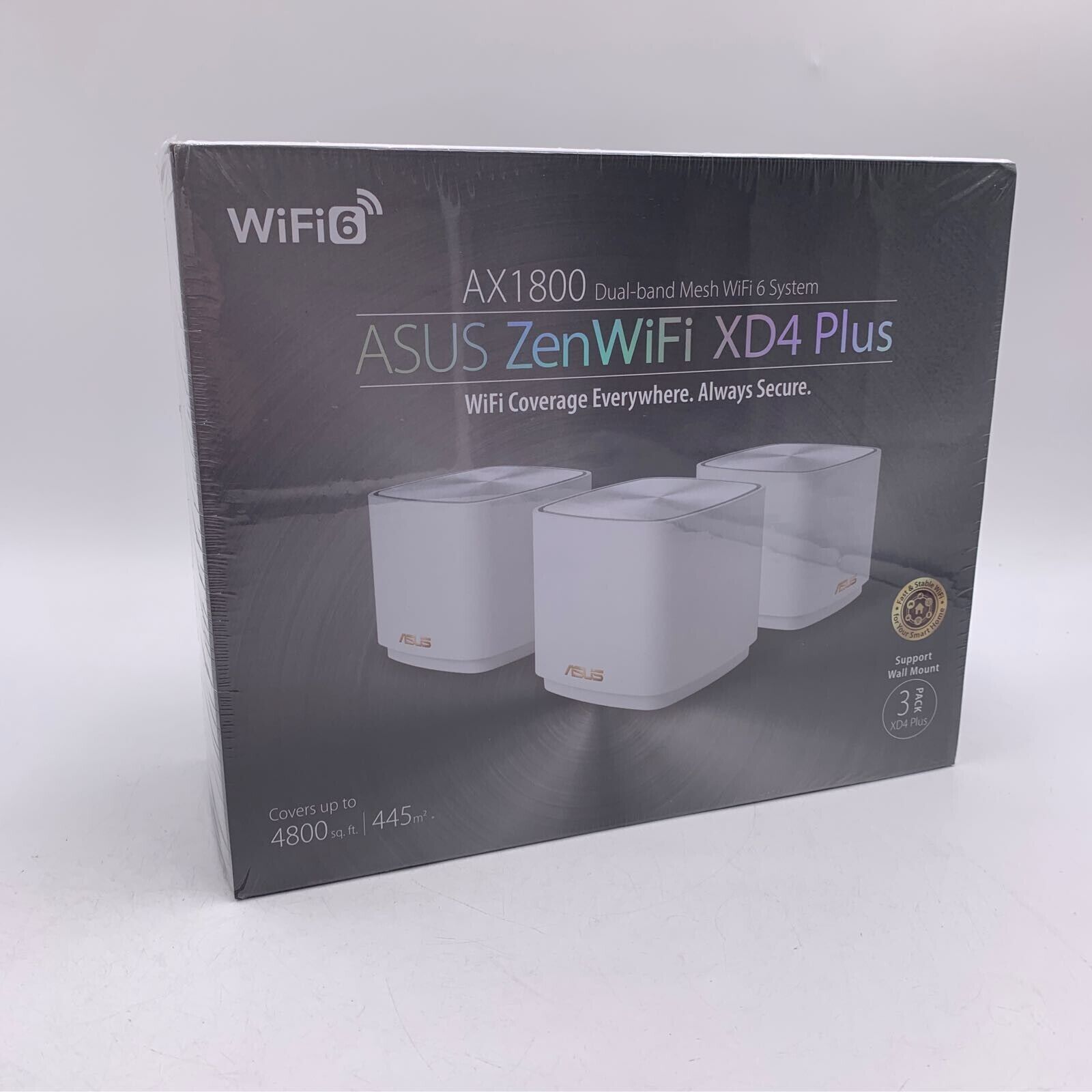 ASUS ZenWiFi XD4 Plus AX1800 Dual-band Mesh WiFi 6 AiMesh System