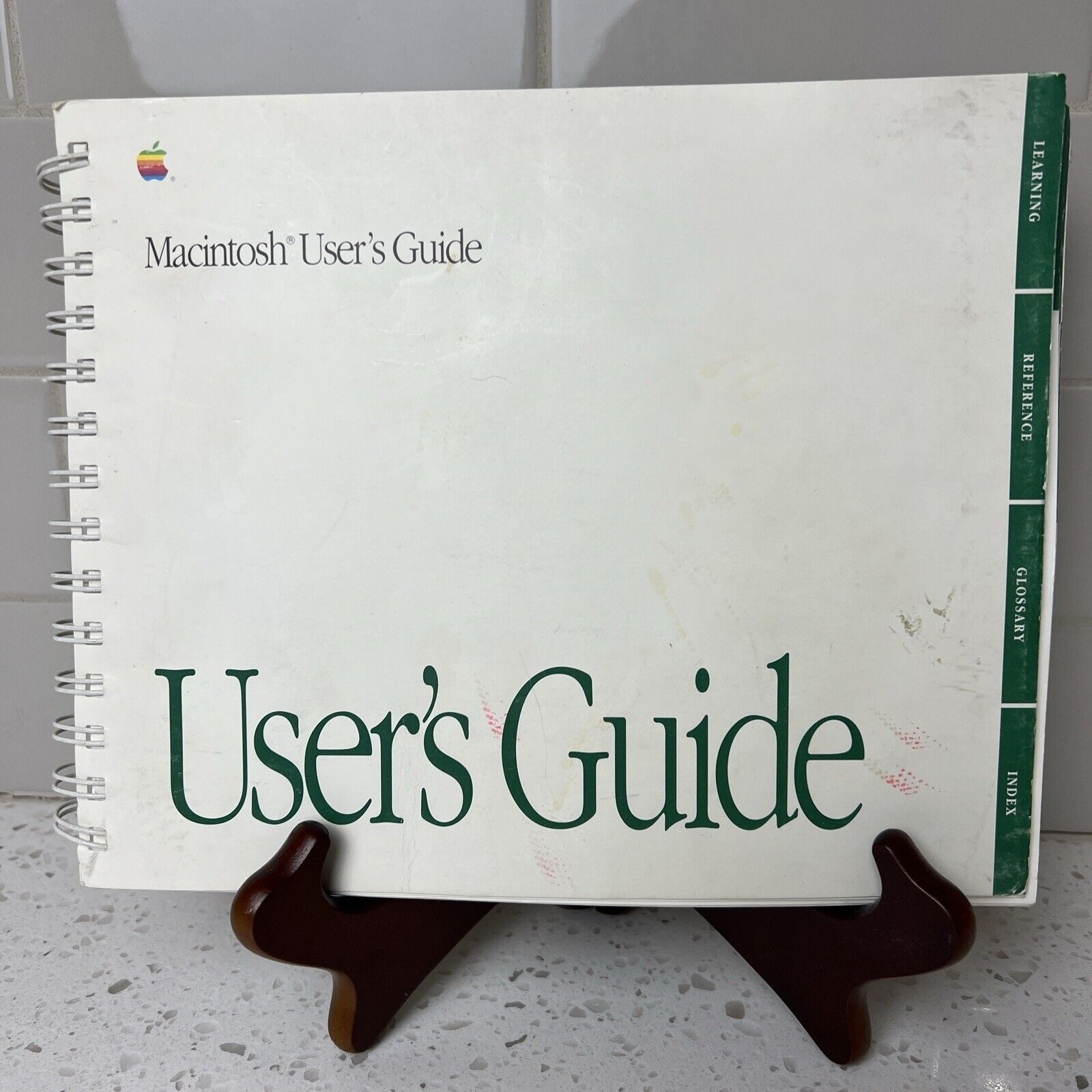 Vintage 1991 Apple Macintosh User Guide Manual for Desktop Computer 030-1751-A