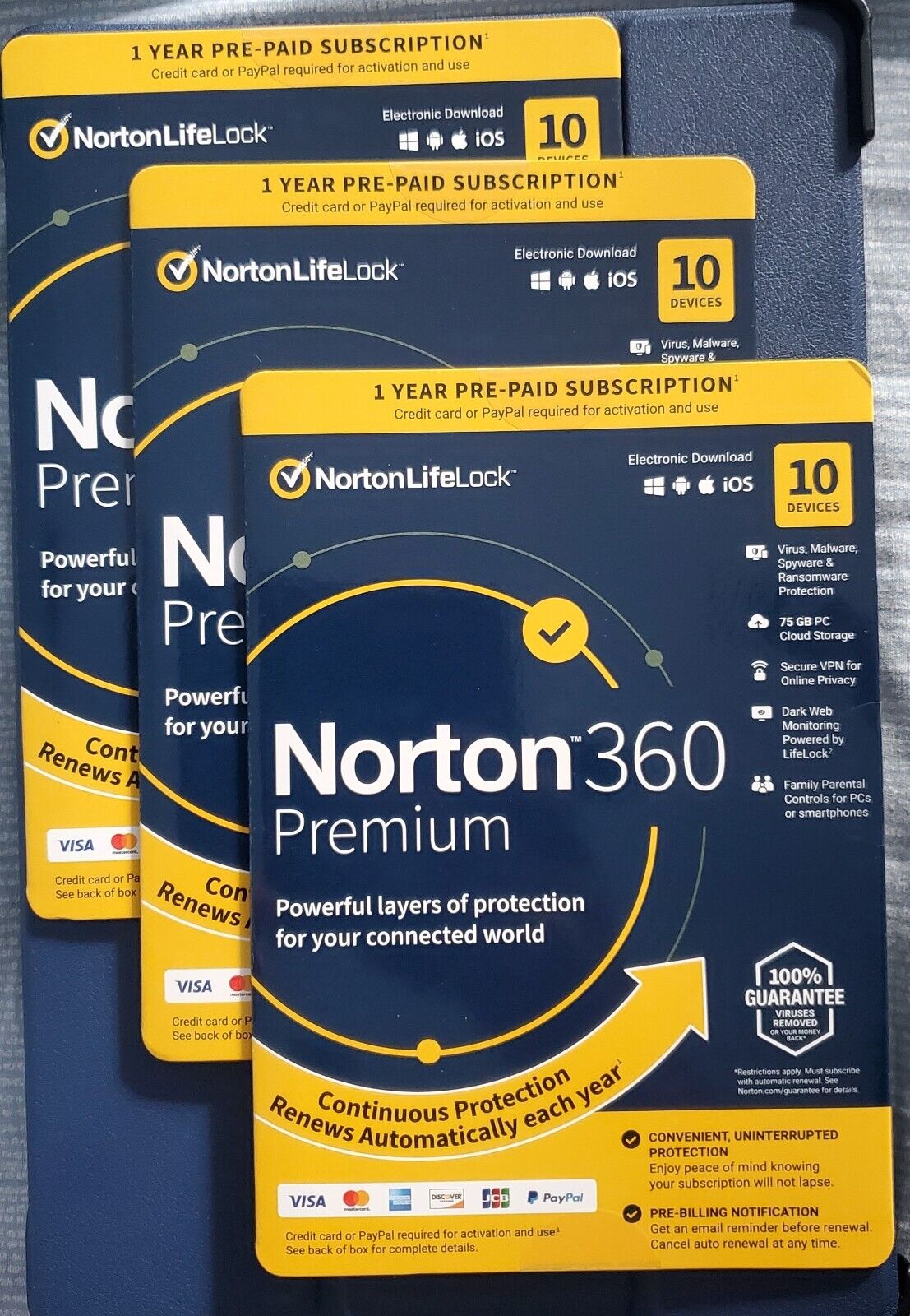 Norton 360 Premium Antivirus 2024 10 Devices  1 year-Quick Delivery