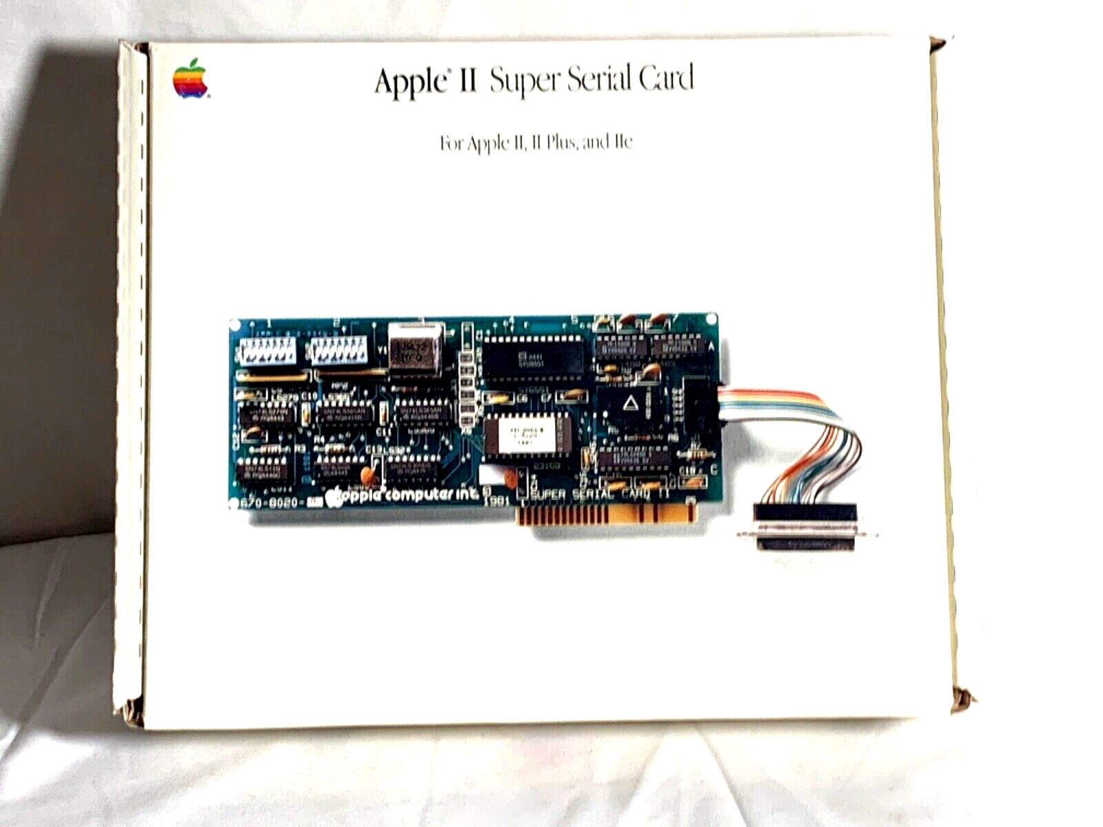 Apple II Super Serial Card only box
