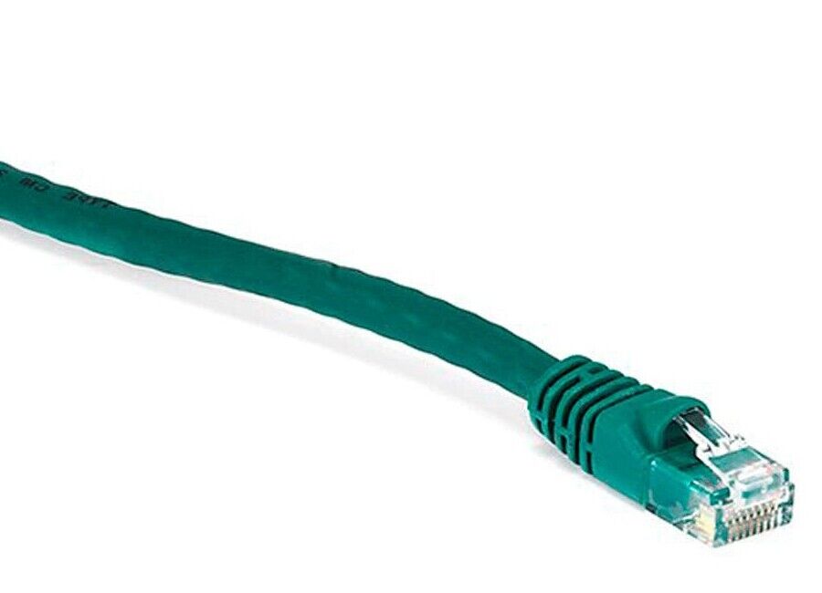 25 PACK LOT 50FT CAT6 Ethernet Patch Cable Green RJ45 550Mhz UTP 15M