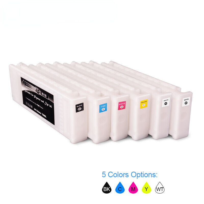 T7251-T7254 T725A Ink Cartridge Filled With Ink For Epson F2000 F2100 6x700ML/PC