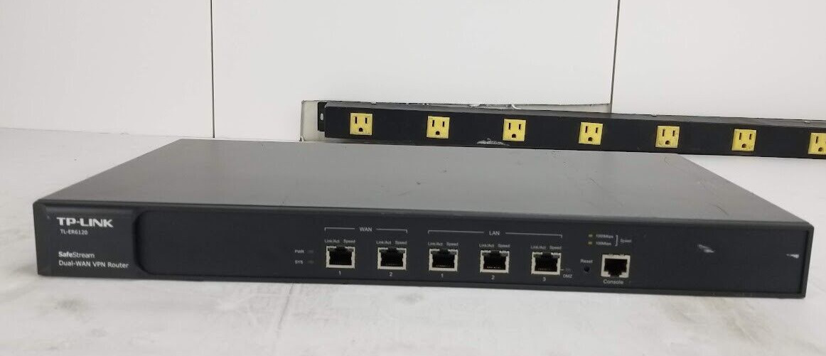TP-Link TL-ER6120 SafeStream Gigabit Multi-WAN VPN Router
