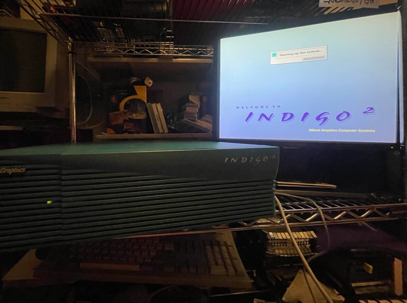 sgi Indigo2 - 224MB - With 3D Software - SoftImage - Eddie - Wavefront - GIG3D