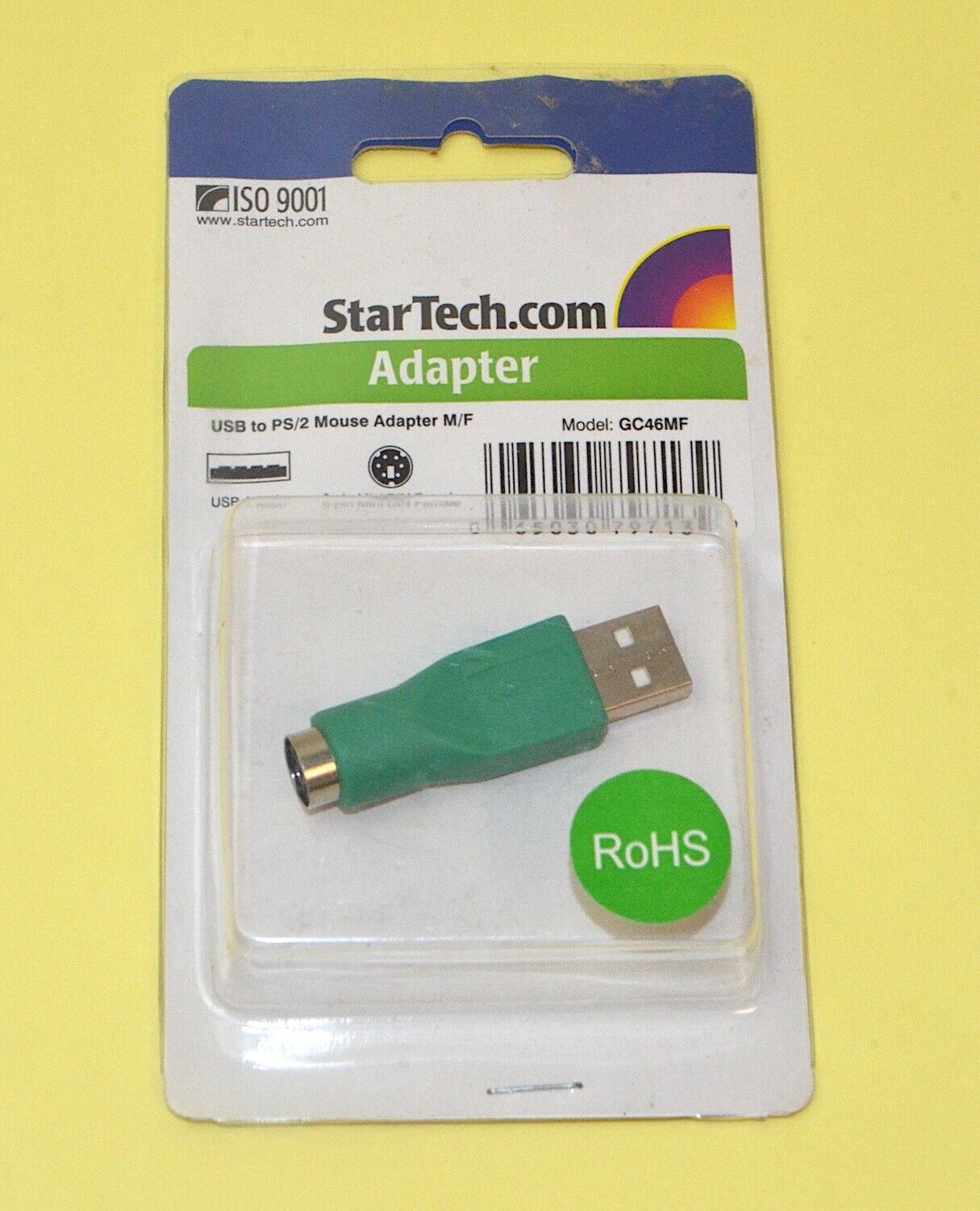 StarTech USB to PS/2 Mouse Adapter, M/F *New* GC46MF