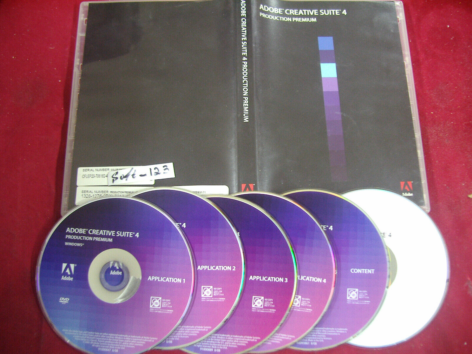 Adobe Creative Suite 4 Production Premium For Windows Full Retai DVD Version