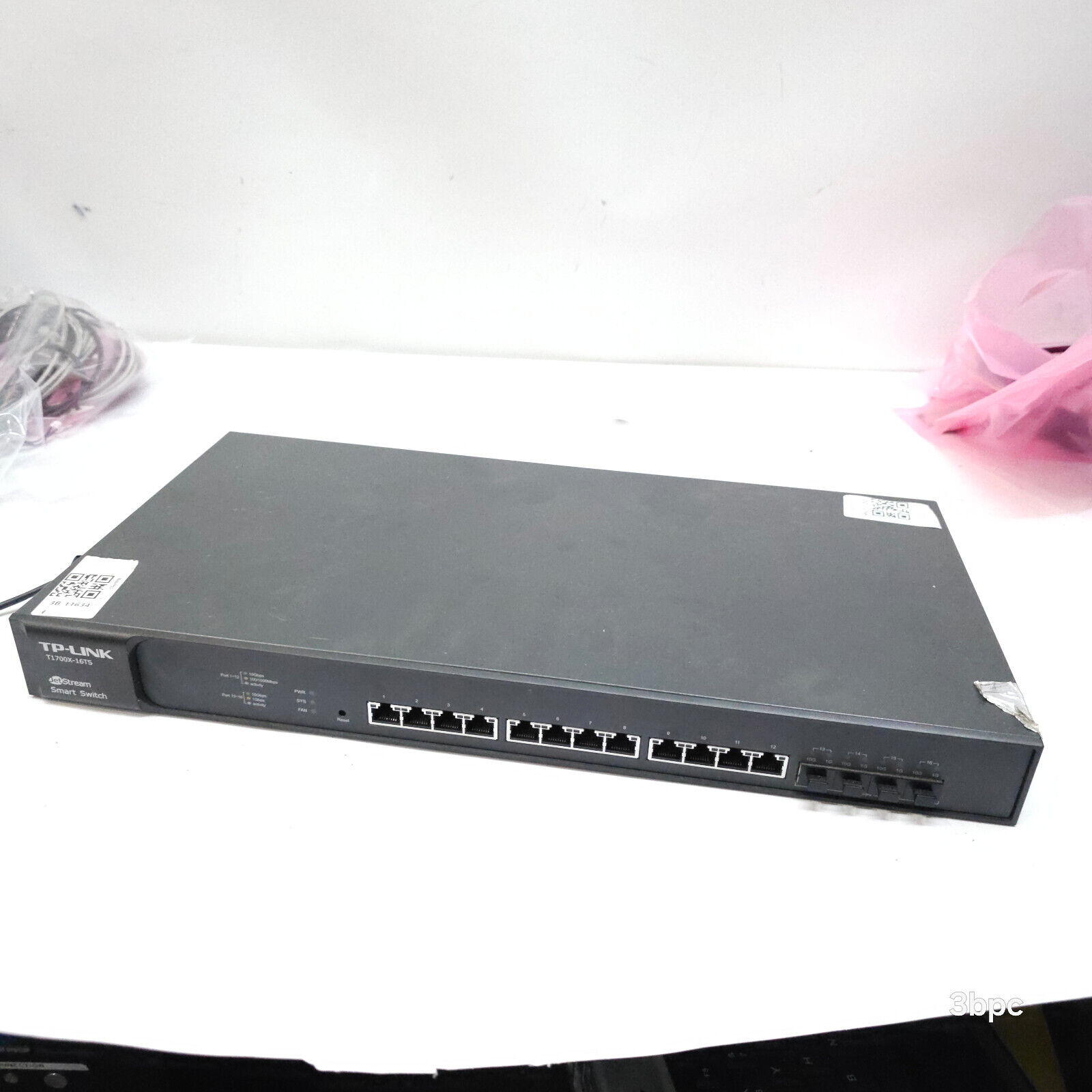 network switch tp-link t1700x-16ts tested working USA FAST 