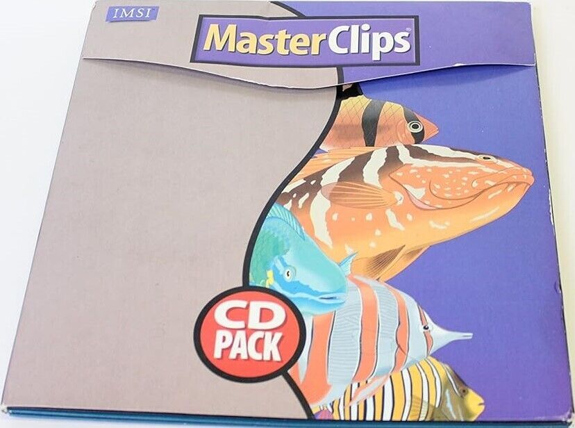 IMSI Master Clips Vector Art Book Clip Art CDs Windows 1-20 Complete
