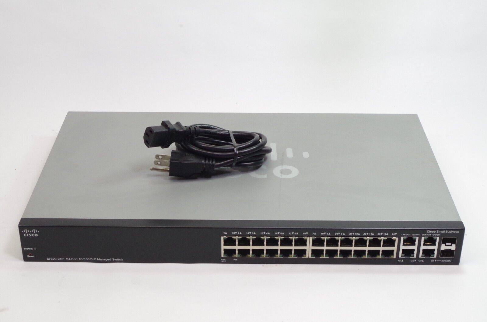 Cisco Linksys SRW224G4P - SF300-24P - 24 Port PoE Switch