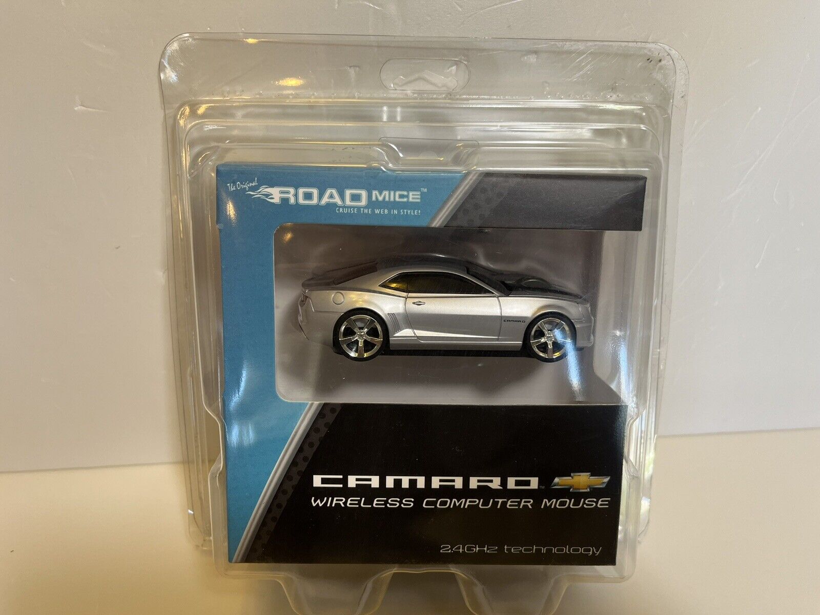 Road Mice Chevrolet Camaro 2.4GHz Wireless Optical Scroll Mouse - New In Box