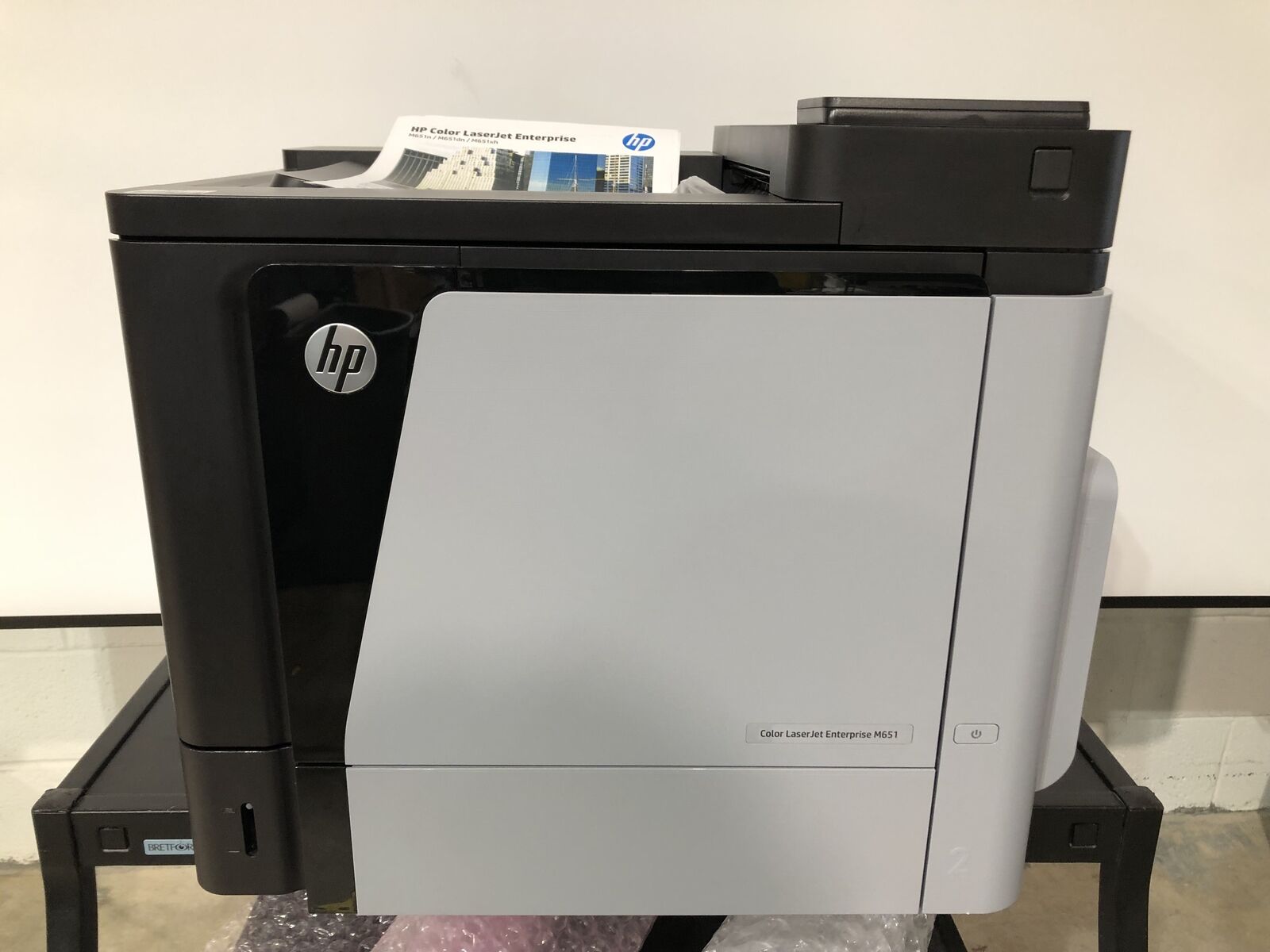 HP Color LaserJet Enterprise M651 Workgroup Laser Printer with 119K Pgs TESTED