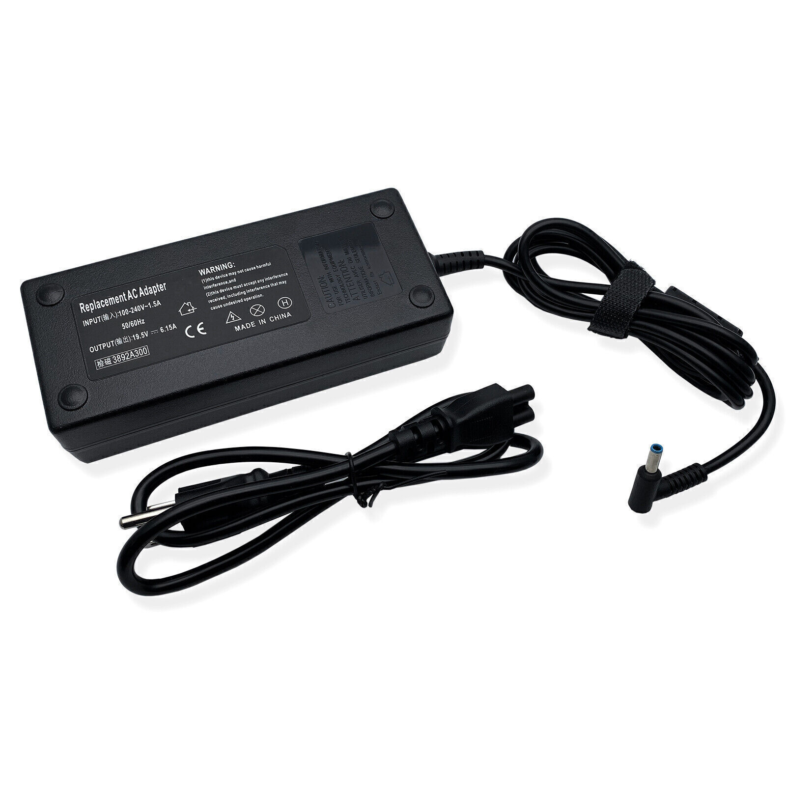 120W AC Adapter for HP UNIVERSAL USB-C G2 G5 DOCK STATION HSN-IX02 Power Cord