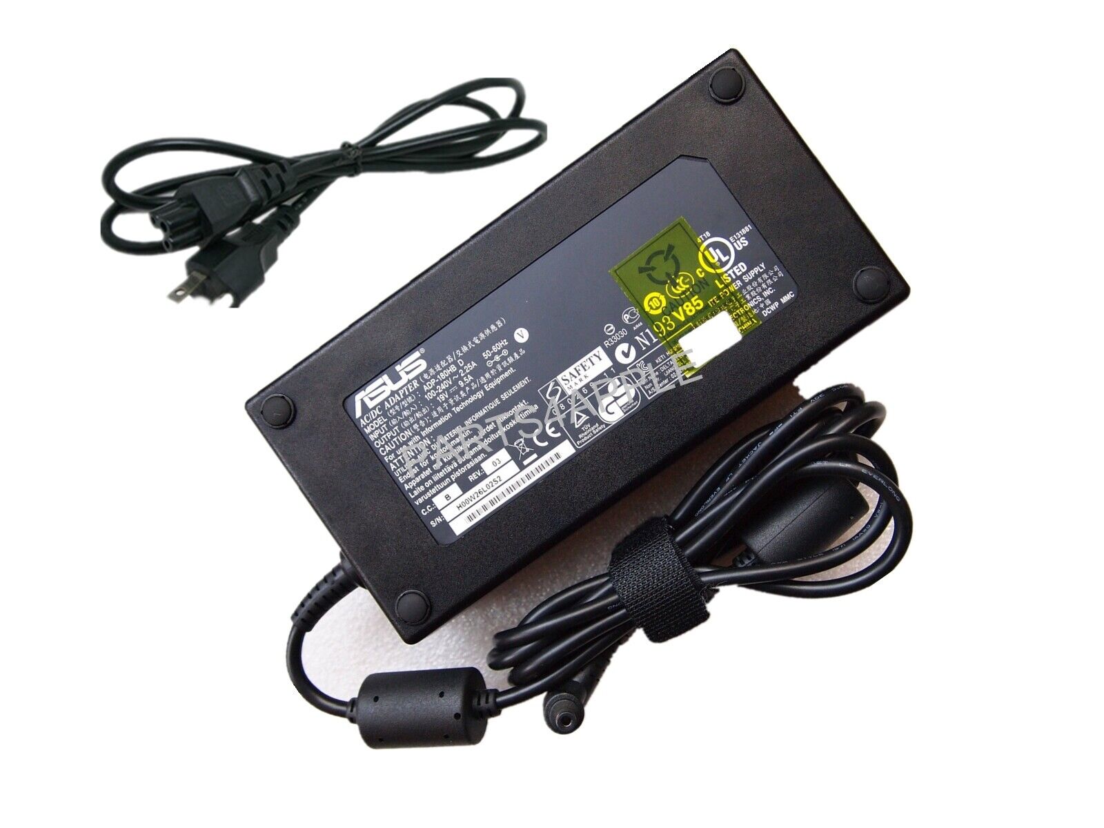 Genuine 180W 19V 9.5A AC Adapter Charger ASUS G-series Notebook G750JS G750JM