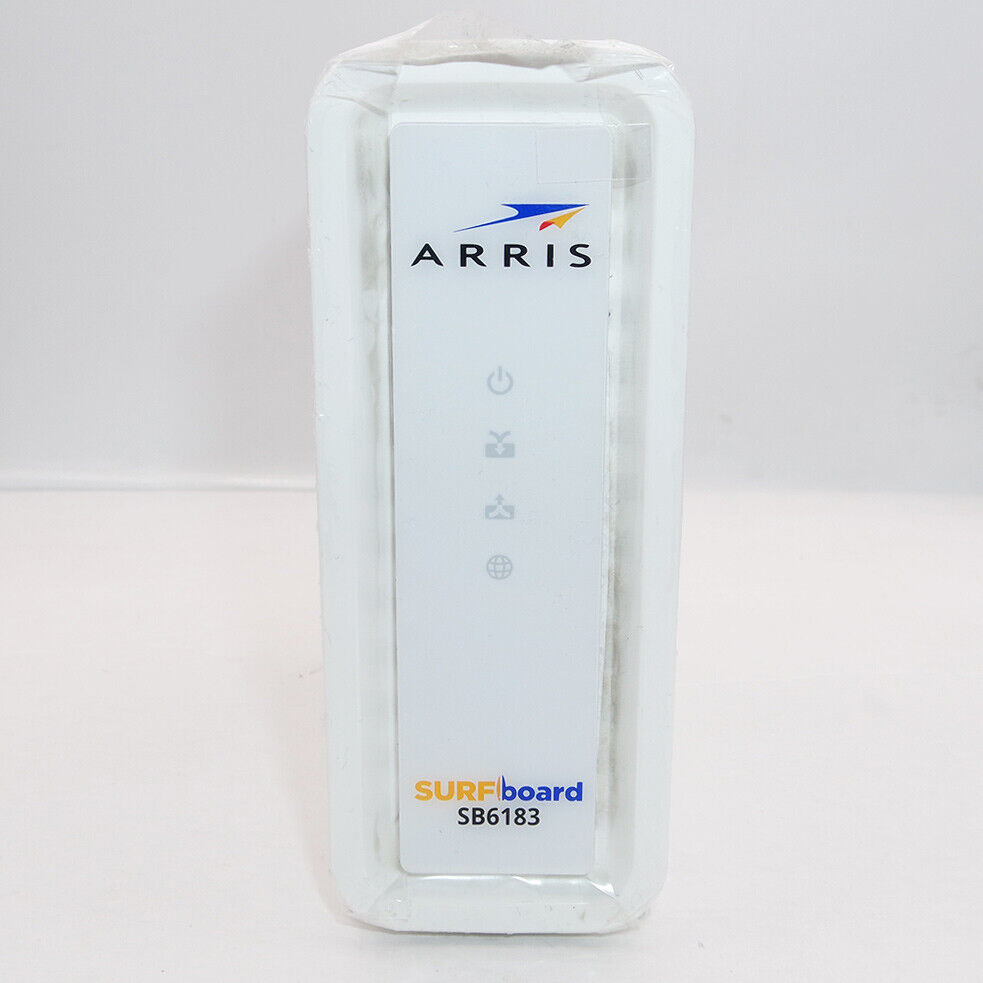 Used ARRIS SB6183 686 Mbps Cable Modem White