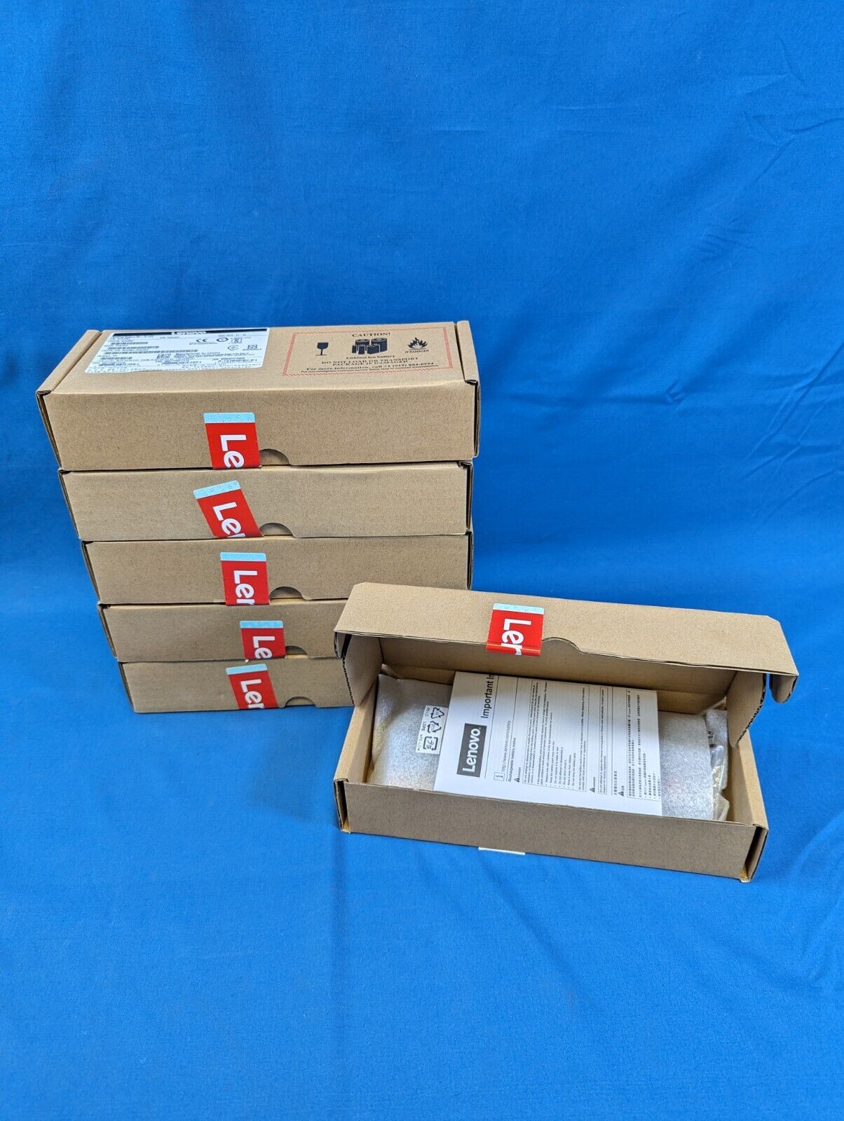 Lot of 6 Genuine Lenovo ThinkPad Battery 68+ (6 Cell) 72WH OC52862