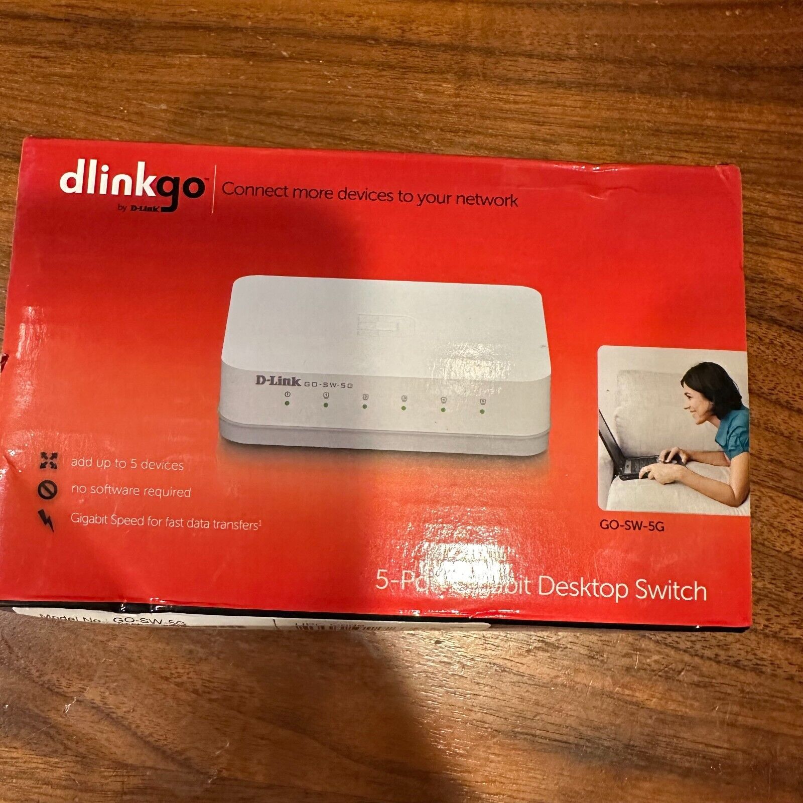 D-Link  (GO-SW-5G) Network Device