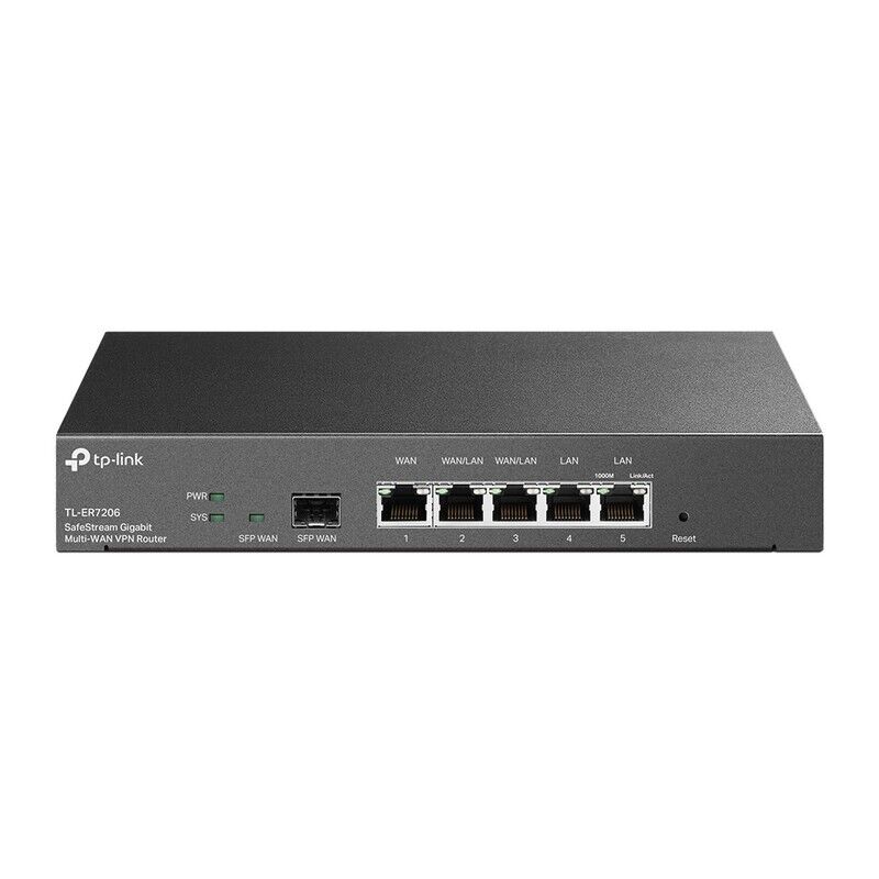 O-TP-Link ER7206 SafeStream Gigabit Multi-WAN VPN Router, Up to 4 WAN Ports 1...