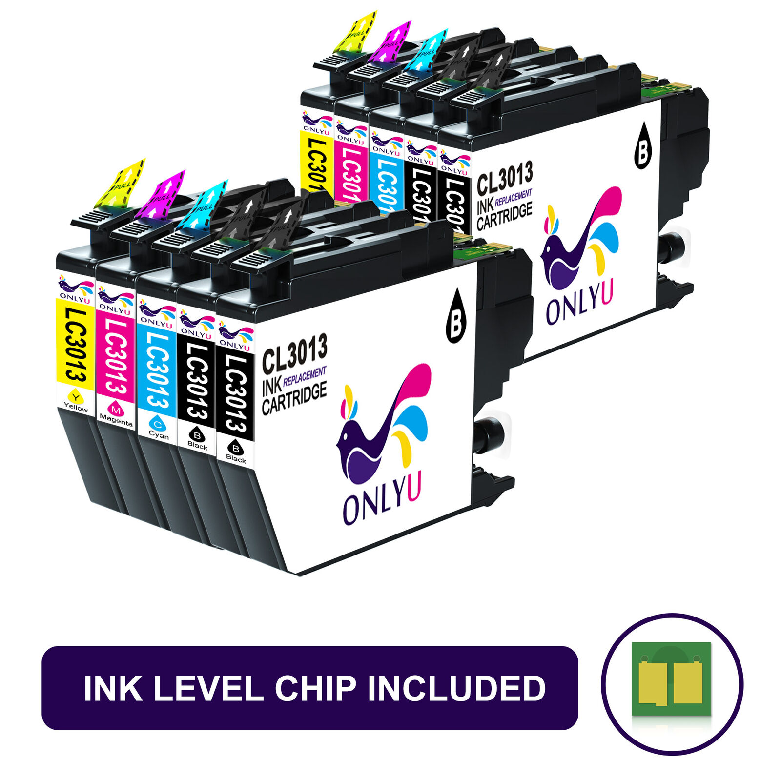 10x Ink Cartridge for Brother LC3013 LC3011 MFC-J690DW J491DW MFC-J895DW Printer