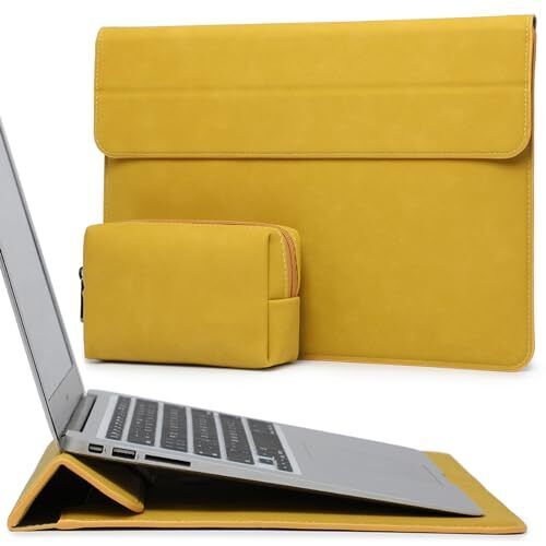 13.3-14 Inch Laptop Sleeve Cover with Case Stand Feature for MacBook Pro 14 M...