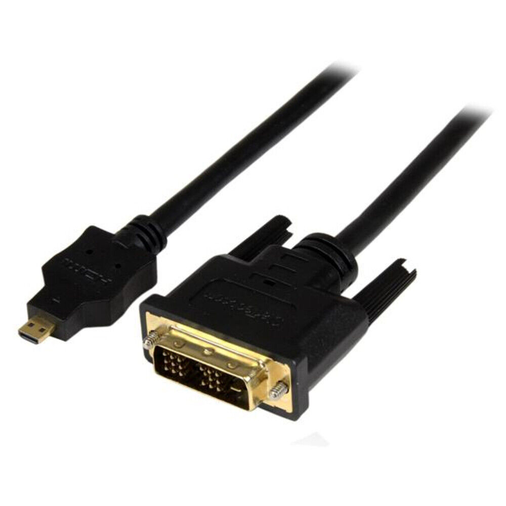 Startech.com HDDDVIMM2M Micro HDMI to DVI-D Cable 2m Full HD Support