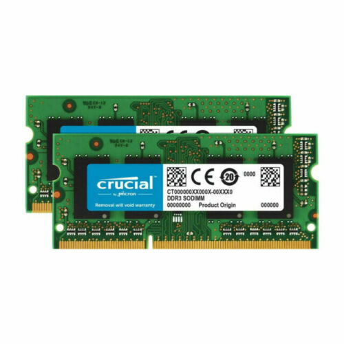 16GB Kit (8GBx2) DDR3L-1600 SODIMM 1.35v CT2KIT102464BF160B Crucial