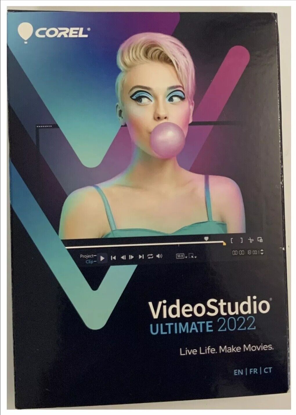 Corel VideoStudio Ultimate 2022 Photo Editing•Graphic Design•Etc - NEW SEALED