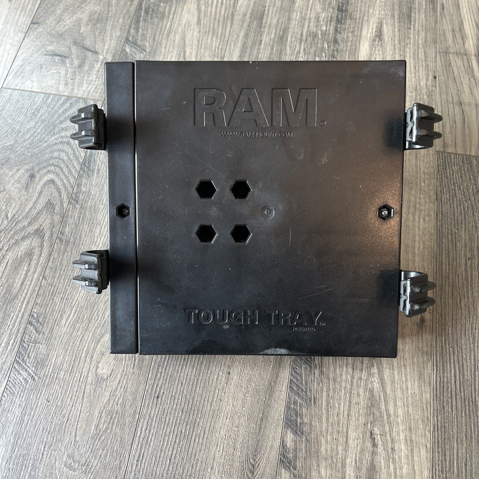 RAM-234-3 RAM Mounts Tough-Tray Laptop Holder With Mounting Ball. Used.