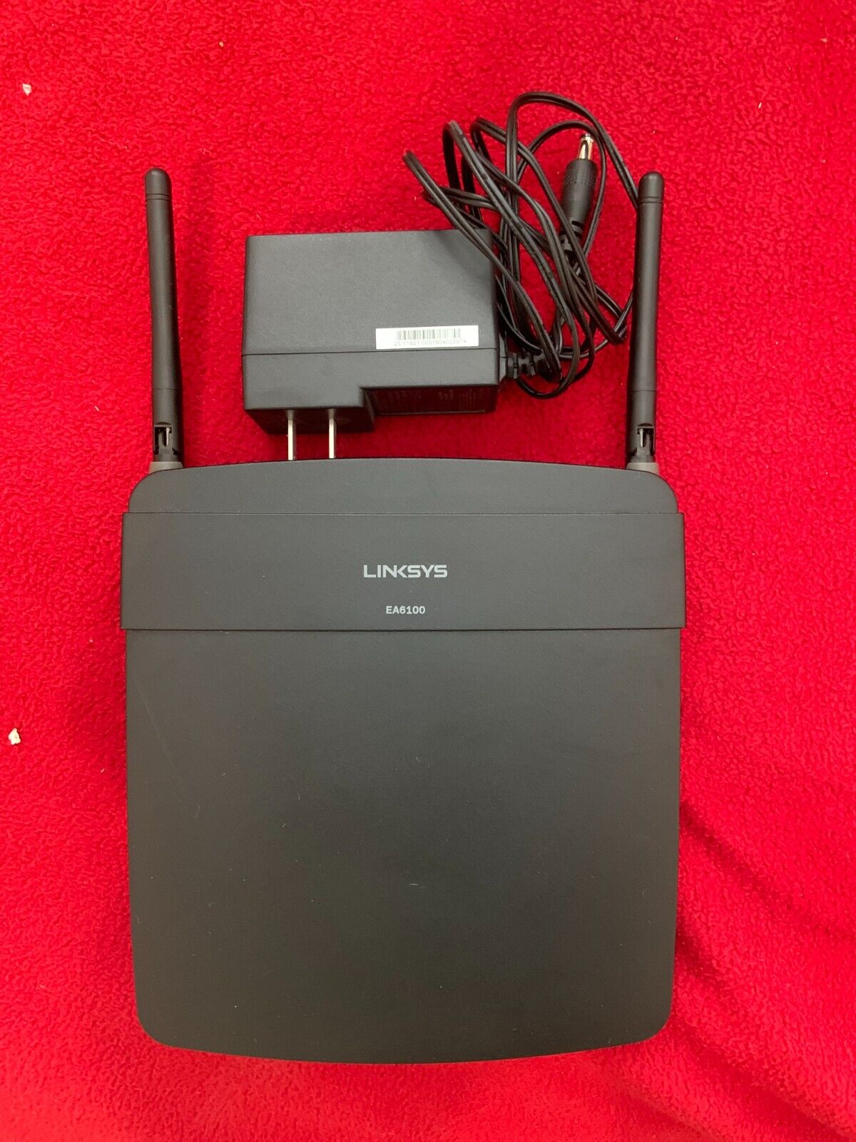 Linksys EA6100 Dual Band Smart Wi-Fi Router w/ Power Cord ~ 4 Lan Ports - Used
