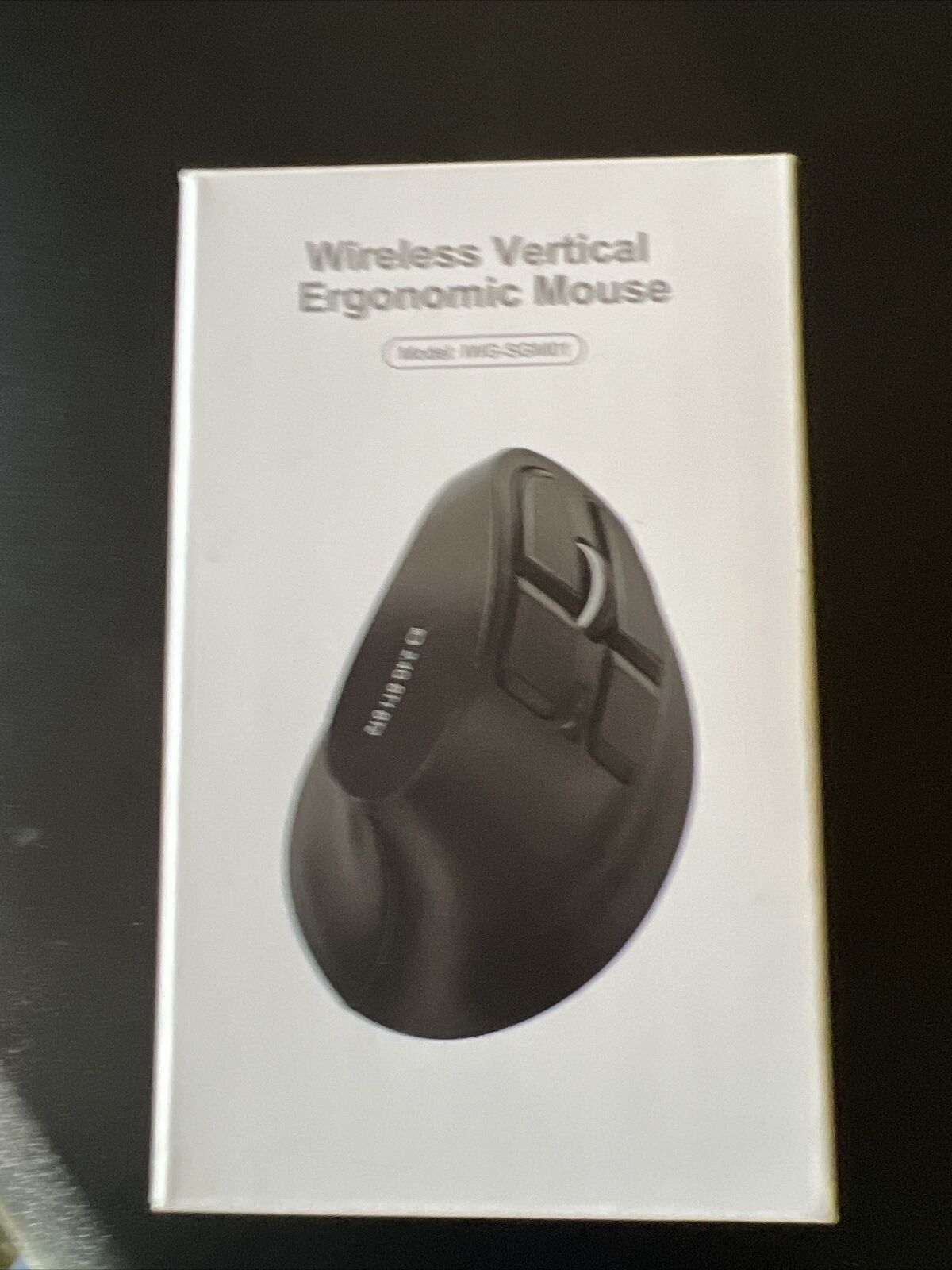 Seenda  Wireless 2.4G Ergonomic Vertical Optical Mouse - Black IWG-SGM01