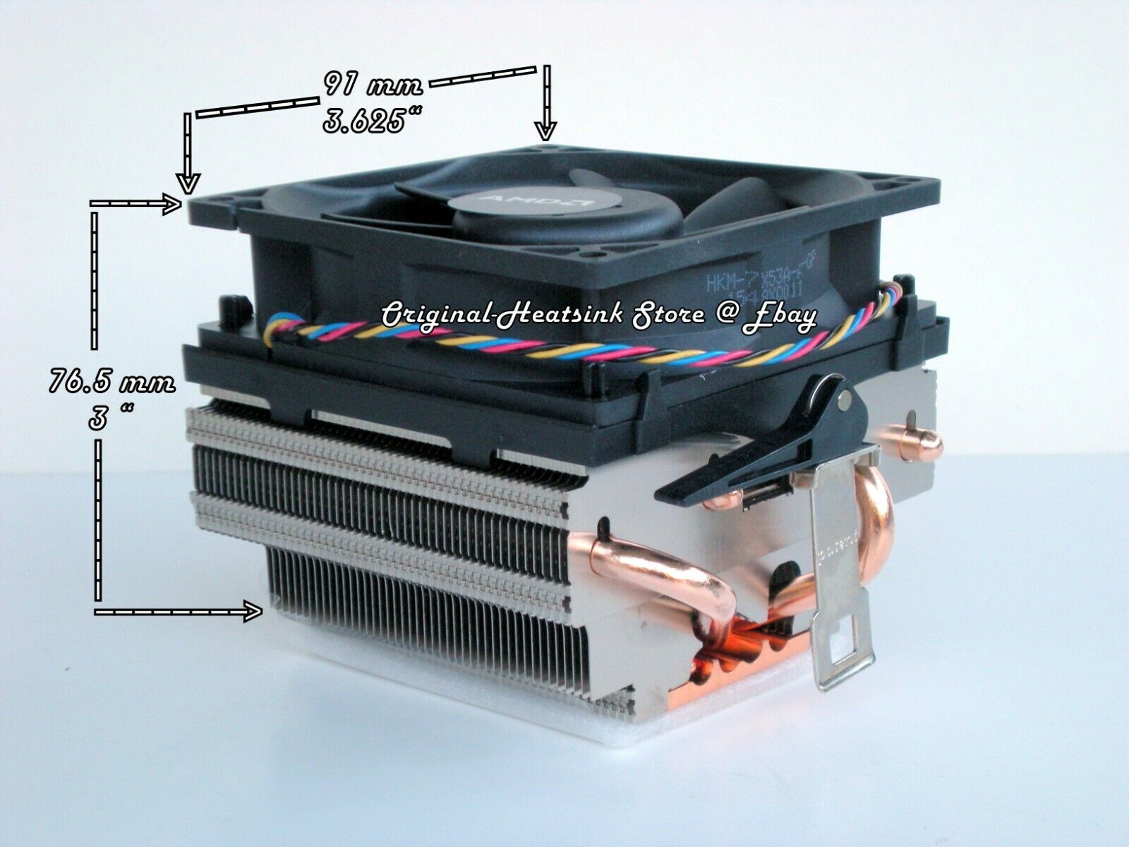 AMD FX Heatsink Cooling Fan for FX 4350, 4130 Series CPU's Socket AM2-AM3 - New