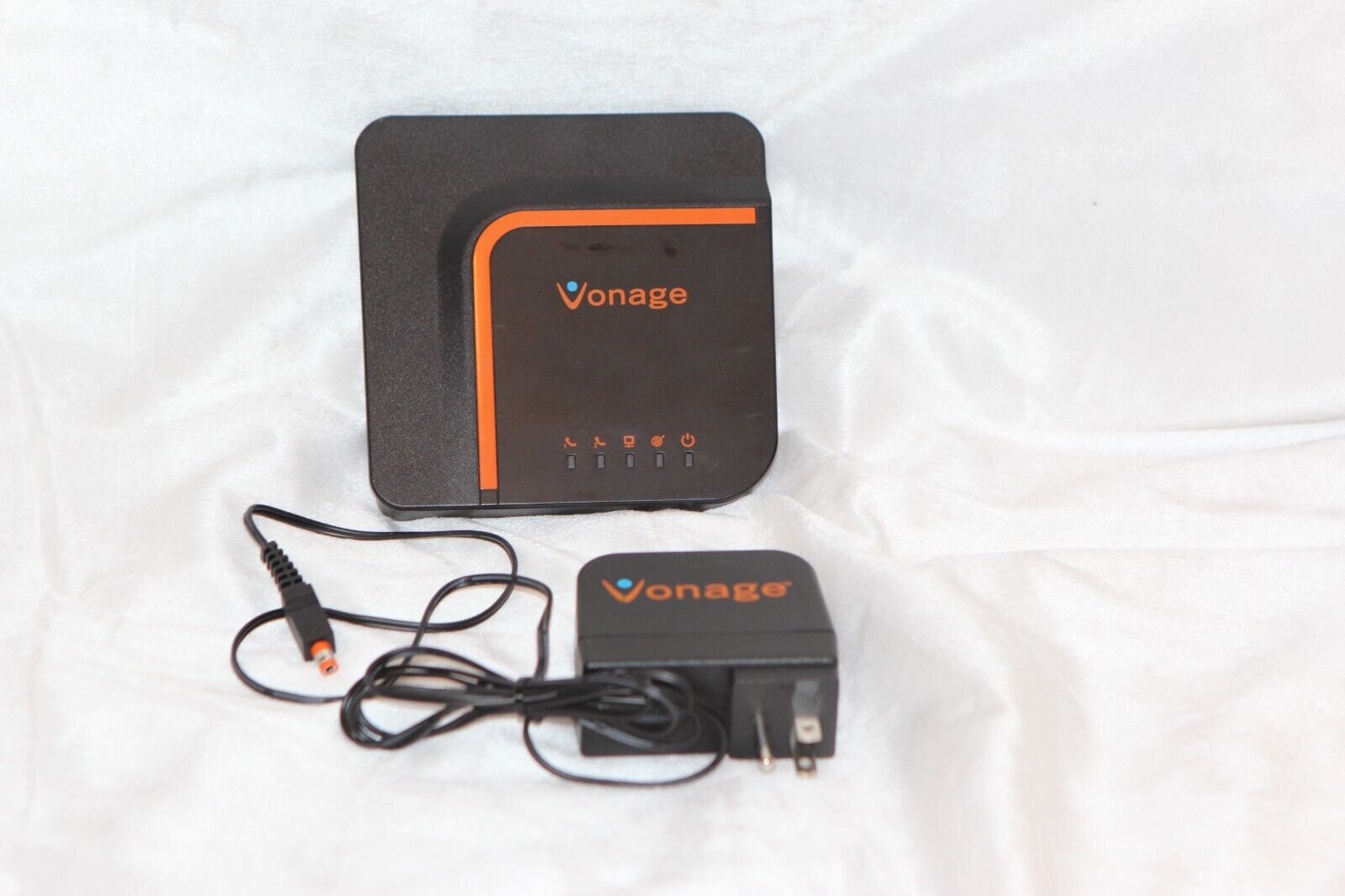 Vonage Digital Phone Service Adapter VOIP Router VDV23-VD with Power Cord