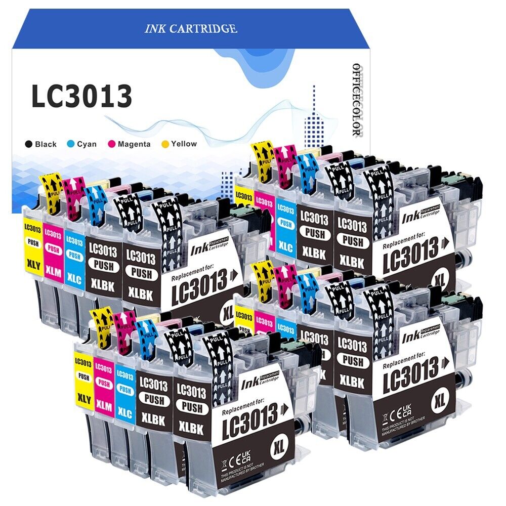20pk LC3013 LC3011 XL Ink Cartridge for Brother MFC-J491DW MFC-J497DW MFC-J895DW